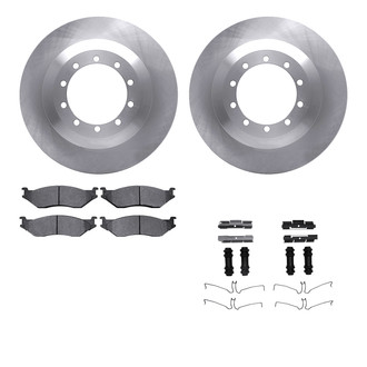 R1 Concepts® - Front Brake Kit with Super Duty Pads