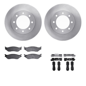 R1 Concepts® - Front Brake Kit with Super Duty Pads
