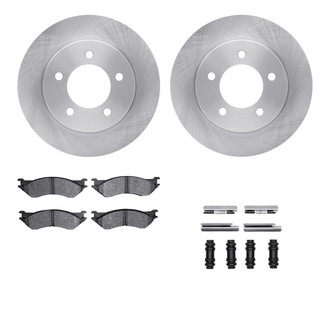 R1 Concepts® - Front Brake Kit with Super Duty Pads
