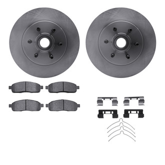 R1 Concepts® - Front Brake Kit with Super Duty Pads