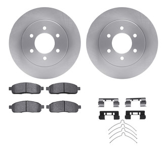 R1 Concepts® - Front Brake Kit with Super Duty Pads