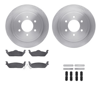 R1 Concepts® - Rear Brake Kit with Super Duty Pads