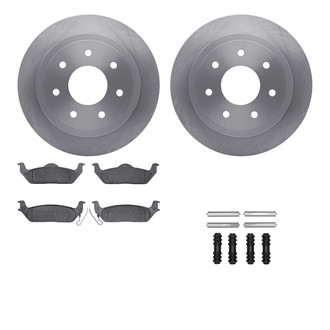 R1 Concepts® - Rear Brake Kit with Super Duty Pads