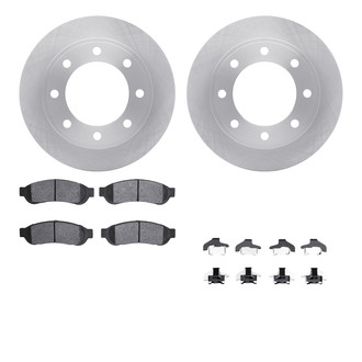 R1 Concepts® - Rear Brake Kit with Super Duty Pads