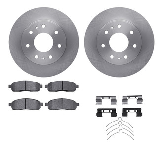 R1 Concepts® - Front Brake Kit with Super Duty Pads