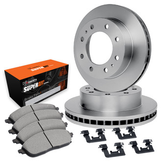 R1 Concepts® - Front Brake Kit with Super Duty Pads