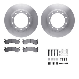 R1 Concepts® - Rear Brake Kit with Super Duty Pads