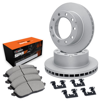 R1 Concepts® - Front Brake Kit with Super Duty Pads