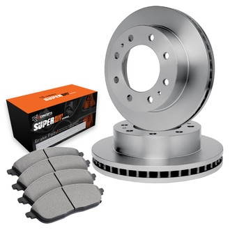 R1 Concepts® - Front Brake Kit with Super Duty Pads