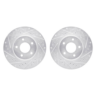 R1 Concepts® - eLINE Series™ Drilled and Slotted Front Brake Rotor Set