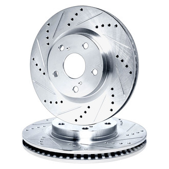 R1 Concepts® - eLINE Series™ Drilled and Slotted Brake Rotor Set
