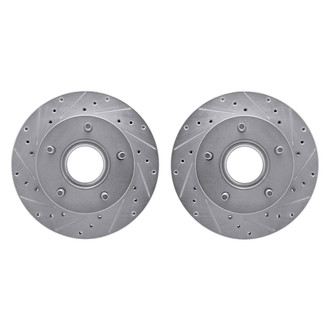 R1 Concepts® - eLINE Series™ Drilled and Slotted Front Brake Rotor Set