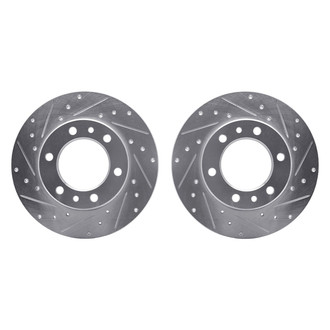 R1 Concepts® - Drilled and Slotted Brake Rotor Set