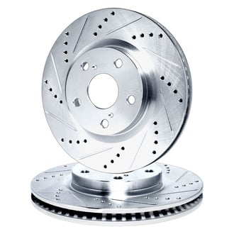 R1 Concepts® - Drilled and Slotted Brake Rotor Set