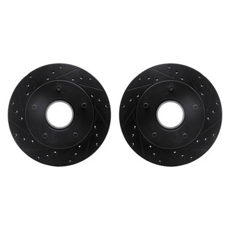 R1 Concepts® - eLINE Series™ Drilled and Slotted Front Brake Rotor Set