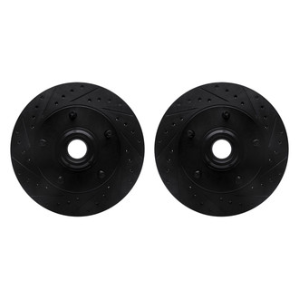 R1 Concepts® - eLINE Series™ Drilled and Slotted Front Brake Rotor Set