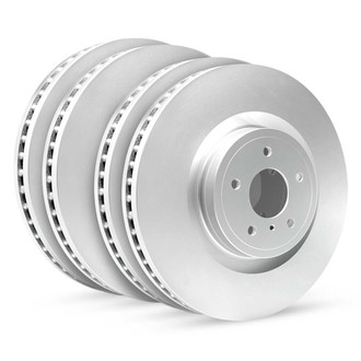 R1 Concepts® - Carbon Alloy Series™ Front and Rear Brake Rotor Set