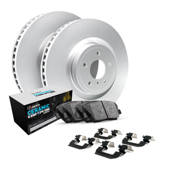 R1 Concepts® - Front Brake Kit with Euro Ceramic Pads
