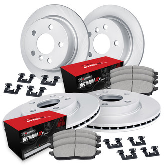 R1 Concepts® - Brake Kit with Optimum OE Pads