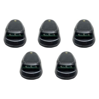 Race Sport® - LoPro Wireless Solar-Powered Black LED Cab Roof Lights