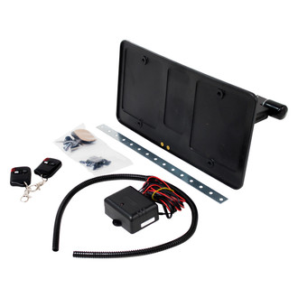 Race Sport® - Motorized Hide-A-Way License Plate Holder