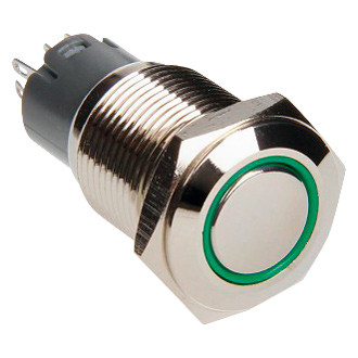 Race Sport® - 2 Position On/Off Green LED Switch