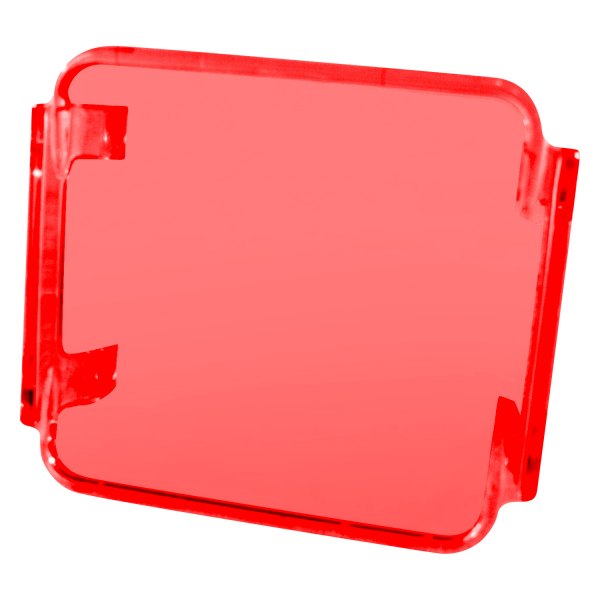 Race Sport® - 3" Translucent Protective Square Red Lens for Street Series 3" Cubes Lights