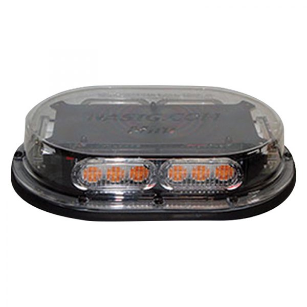 Race Sport® - Professional Series 6-Cluster Heavy Duty Amber LED Beacon Light Bar