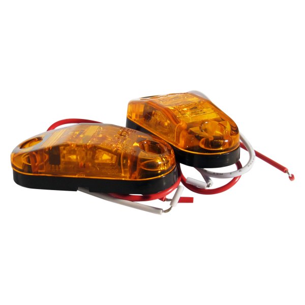 Race Sport® - 2.5" X 1" Marker Amber LED Warning Lights