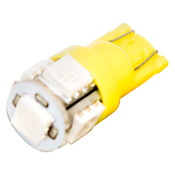 Race Sport® - 5050 SMD 5-Chip LED Bulbs (194 / T10, Amber)