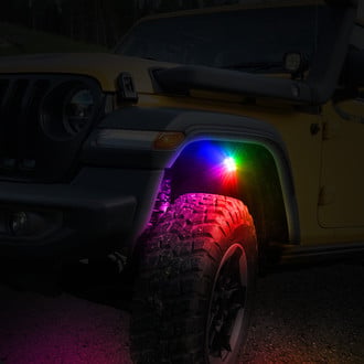 Race Sport® RS04RGB - ColorADAPT 6SMD Multicolor LED Rock Light Kit