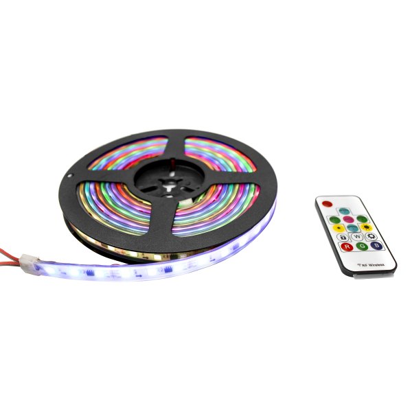  Race Sport® - 192" 5050 Chasing Function Multicolor LED Strip Kit With Weatherproof Sleeve