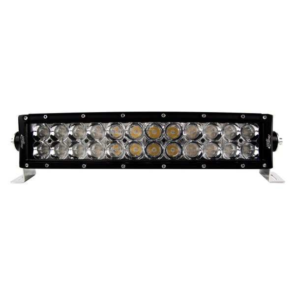 Race Sport® - Eco-Light Series 13.5" 72W Curved Dual Row Combo Beam LED Light Bar, Front View