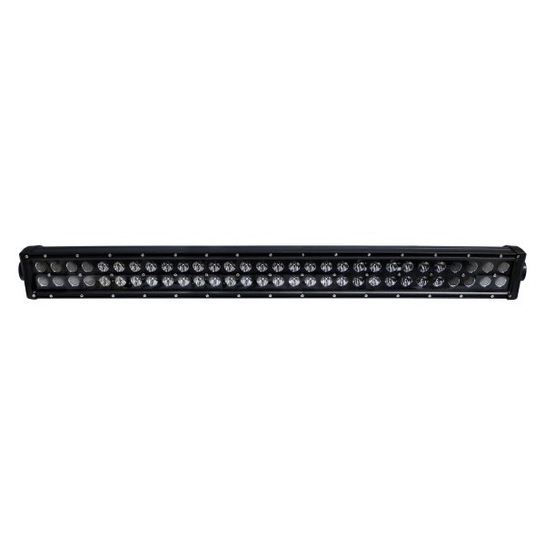 Race Sport® - Blacked Out® Series Silver Hi Performance 30" 180W Dual Row Combo Beam LED Light Bar, Front View
