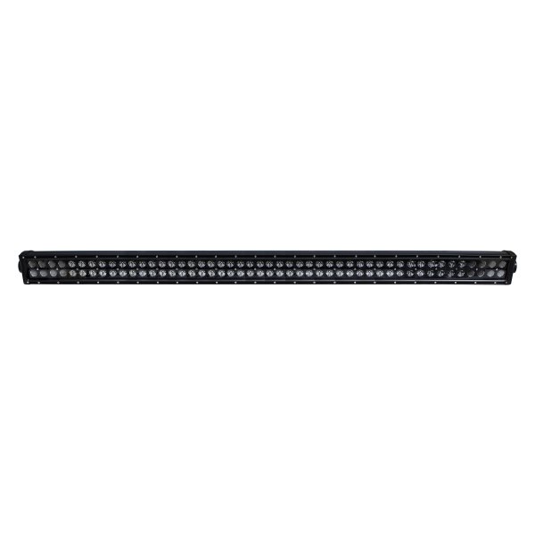 Race Sport® - Blacked Out® Series Silver Hi Performance 50" 288W Dual Row Combo Beam LED Light Bar, Front View