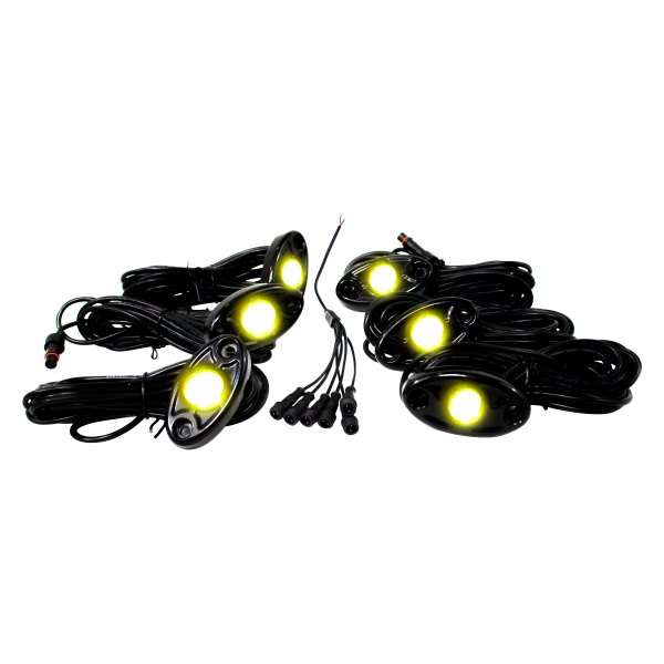  Race Sport® - Glow Yellow LED Rock Light Kit