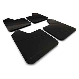 Rally Armor® - UR Series Black Mud Flap Kit with Rally Armor Logo