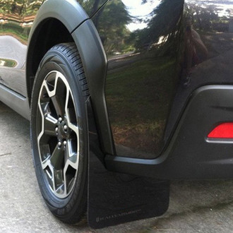 Rally Armor® - UR Series Black Mud Flap Kit with Gray Rally Armor Logo
