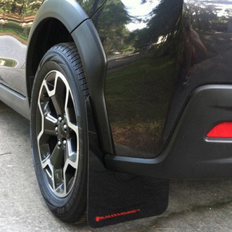 Rally Armor® - UR Series Black Mud Flap Kit with Red Rally Armor Logo
