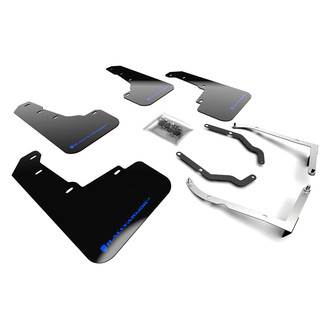 Rally Armor® - UR Series Black Mud Flap Kit with Grey Rally Armor Logo