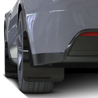 Rally Armor® - UR Series Black Mud Flap Kit with Blue Rally Armor Logo