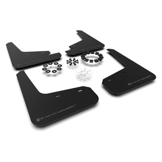 Rally Armor® - UR Series Black Mud Flap Kit with Dark Grey Rally Armor Logo