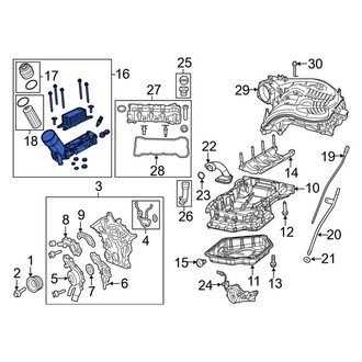 Ram OE - Engine Oil Filter Housing