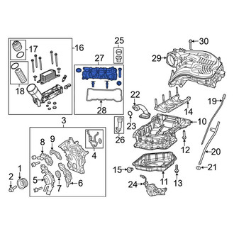 Ram OE - Right Engine Valve Cover