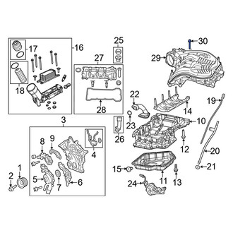 Ram OE - Engine Intake Manifold Bolt