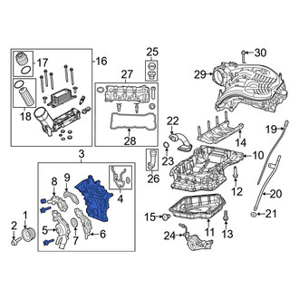 Ram OE - Engine Timing Cover