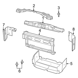 Ram OE - Radiator Support