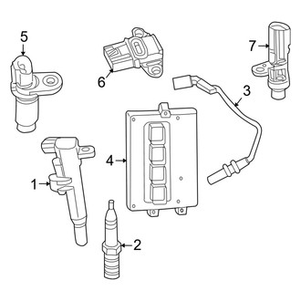 Ram OE - Electrical - Ignition System (Big Horn / Laramie / TRX 4.7L)