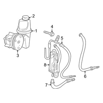 Ram OE - Steering Gear & Linkage - Pump & Hoses (Big Horn / Laramie / ST / TRX)