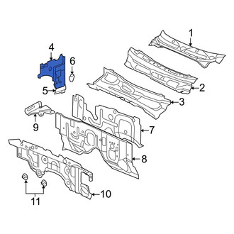 Ram OE - Right Cowl Plenum Panel